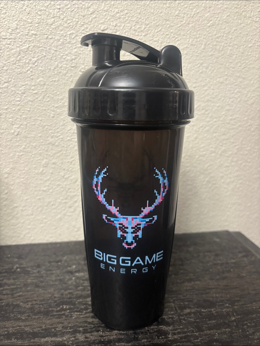 Big Game Energy Black Shaker Cup